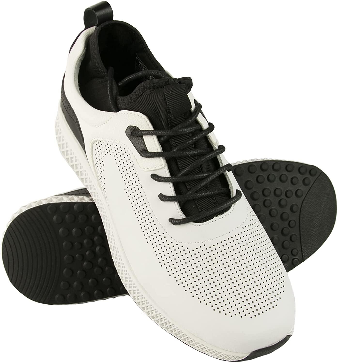 Zapatos Deportivos de Golf Zerimar de Cuero para Hombre 2/5