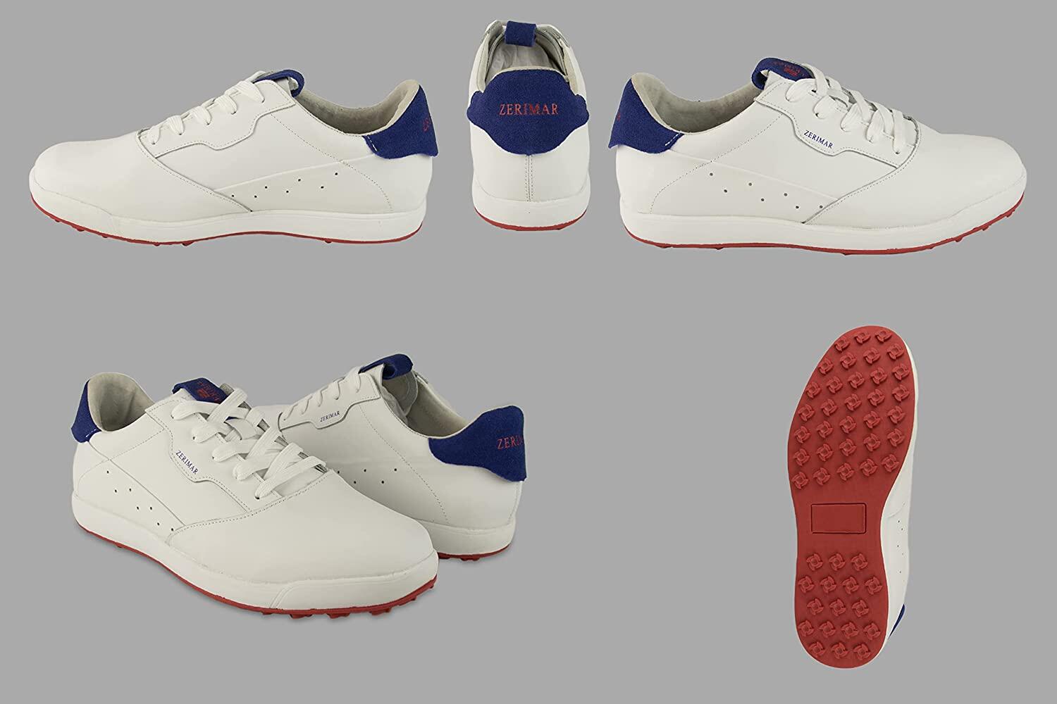 Zapatos Deportivos de Golf Zerimar de Cuero para Hombre 3/5