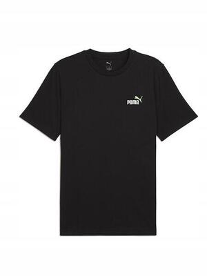 PUMA Ess+ 2 col Small Logo Tee Maglietta Puma Black-Spring Fern S