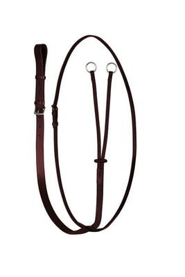 Martingal Pferd aus Leder für Vorderzeug START schwarz/braun