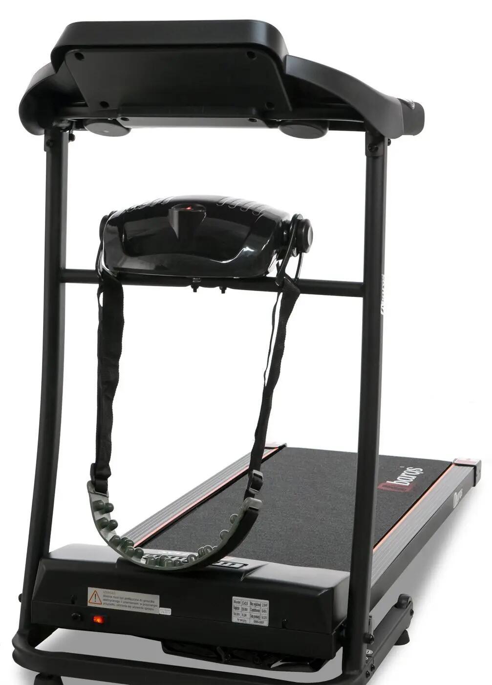 Bieżnia treningowa elektryczna z masażerem AbarQs fitness 402.S.M 3/4