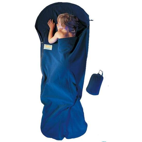 Sac de couchage enfant Cocoon KidBag Fleece – Bleu Chuchuna