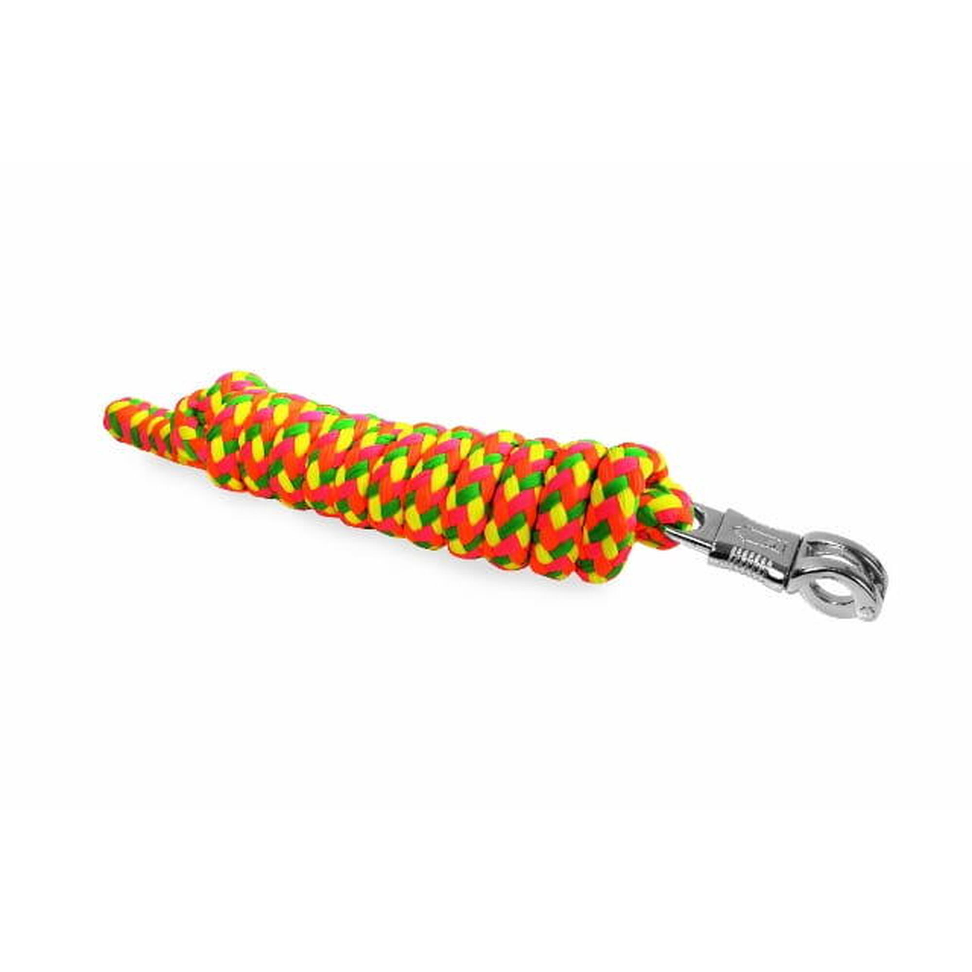 Start - Longe Équitation Soft 2m - Alliance De Longe - Orange|rose|vert - 2 M - Decathlon