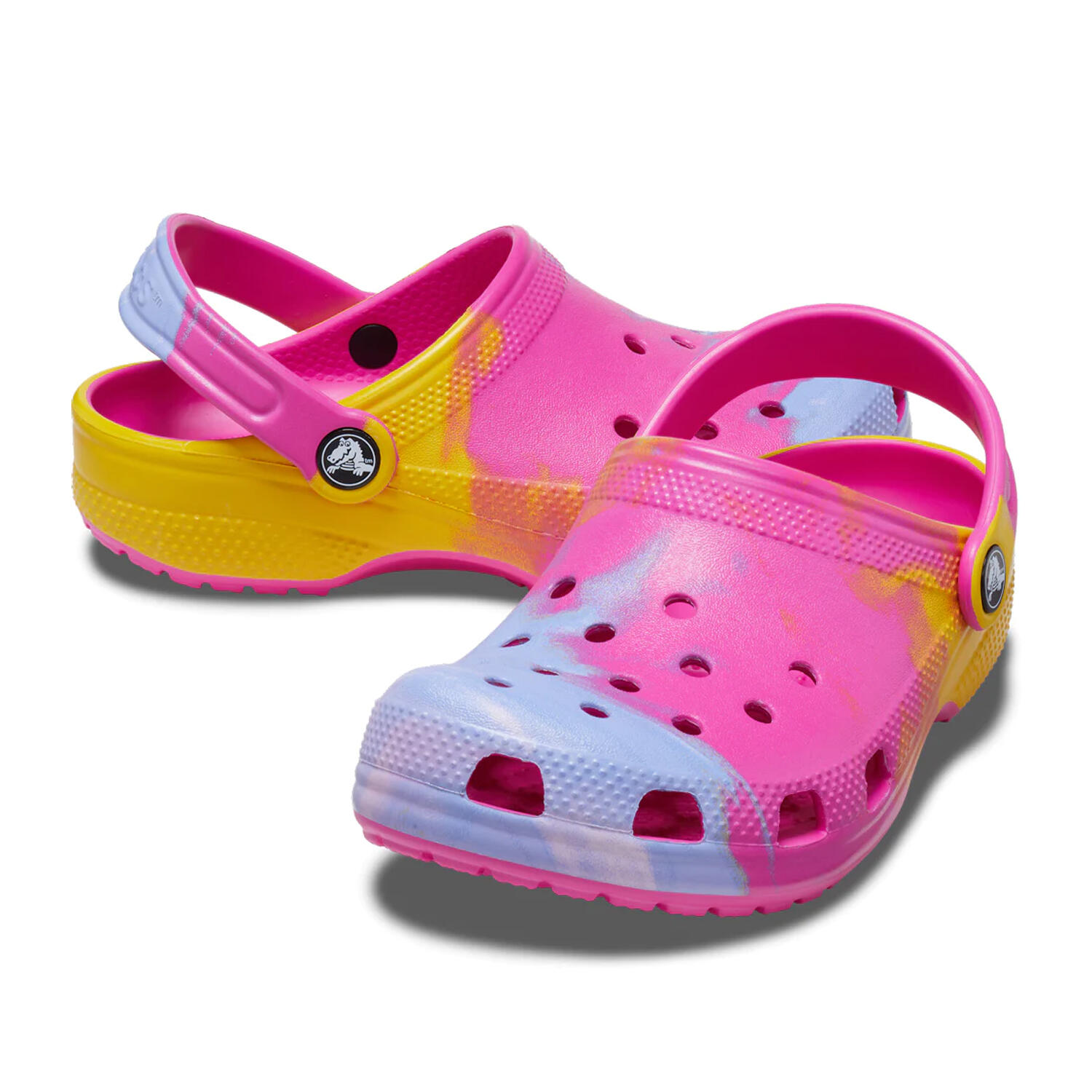 Sabot Bambino   Classic ombre clog k lilla 208288-6UC 2/2