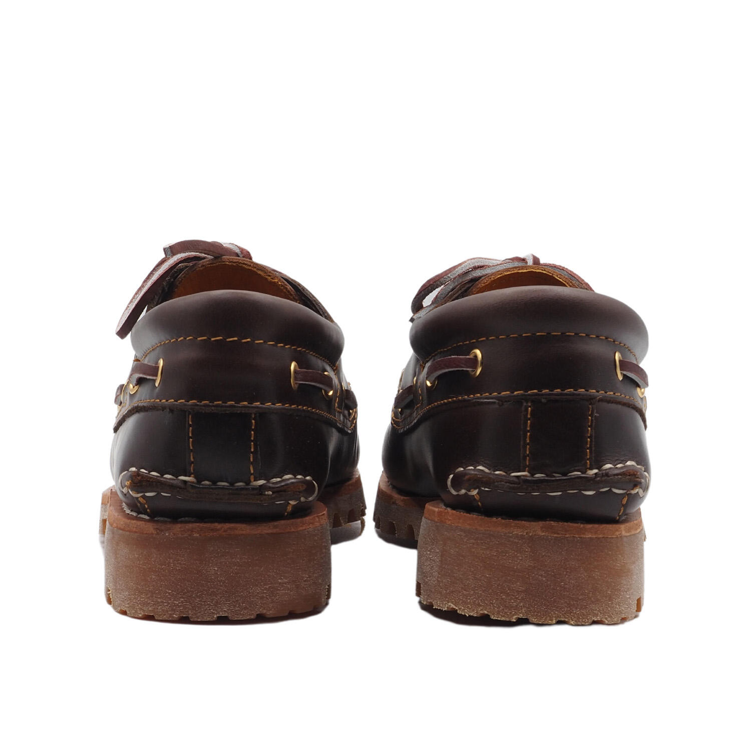 Buty Eleganckie Autentyczne 3 Oczka Lug Md Brązowe Dorosłych 3/5