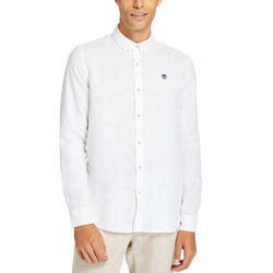 Chemise à manches longues Mill River Slim Fit Blanc - TB0A2DC3100