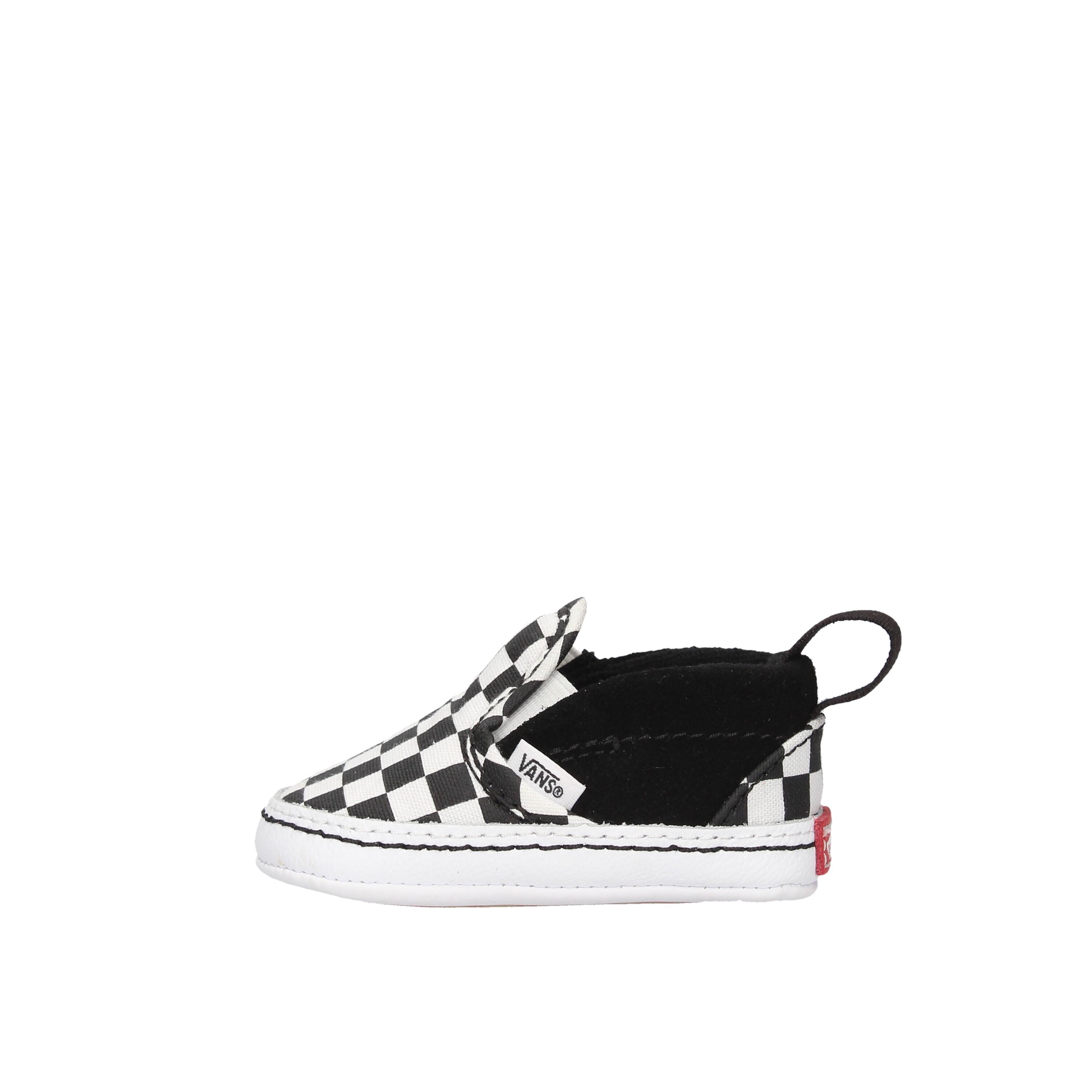 Vans - Chaussures Enfants Vans Slip-on Crib Noir - Chaussures De Sport - Blanc - Decathlon