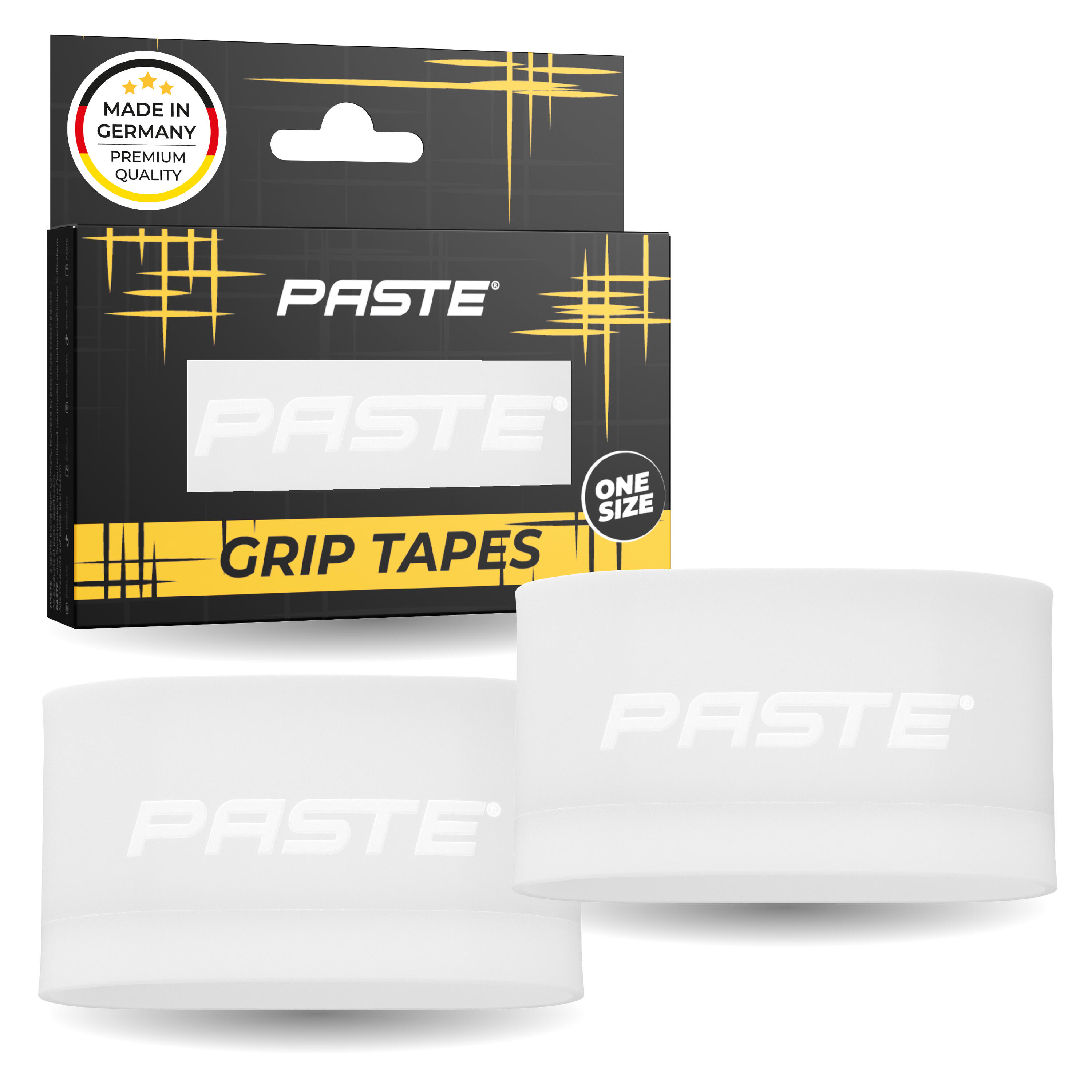 PASTE PASTE® Schienbeinschonerhalter aus Silikon – Grip Tapes für Fußballer