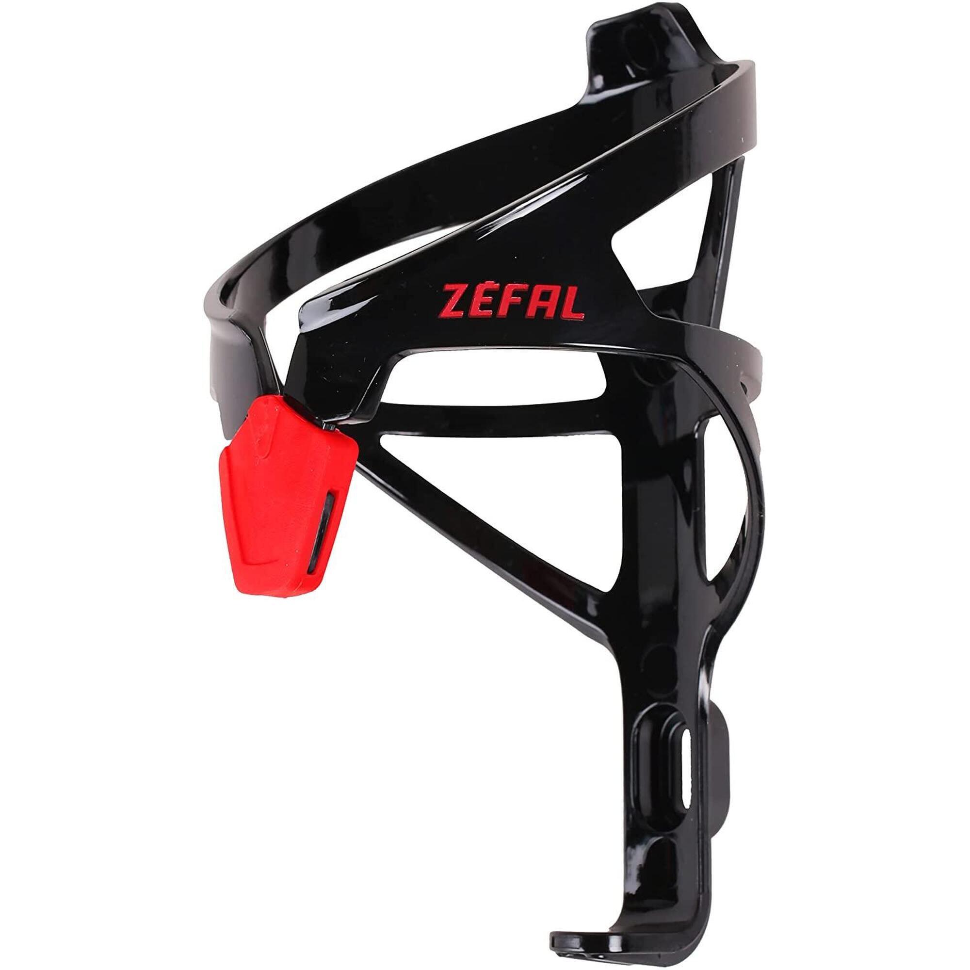 ZEFAL koszyk na bidon rowerowy pulse A2 czarny-czerwony ZF-1762
