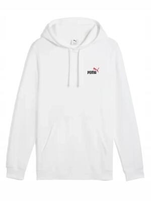 Felpa Con Cappuccio Uomo Puma Ess 2 Color Small No 1 Bianco
