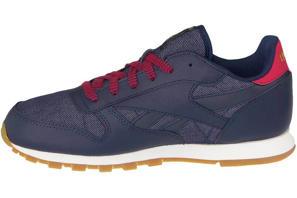 Reebok Classic Leather DG , dziewczęce buty sportowe, Granatowe