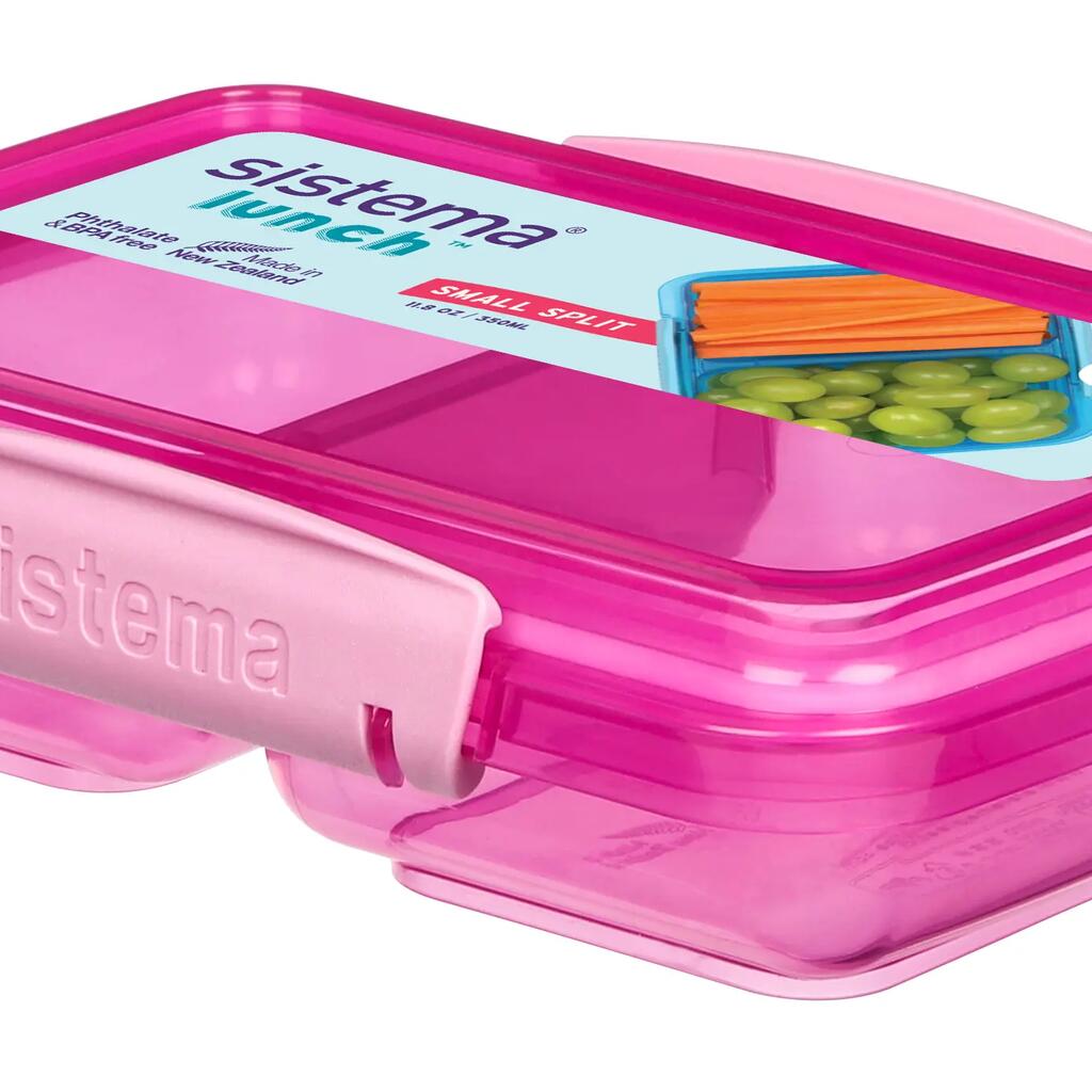 Delený desiatový box s 2 priehradkami Lunch™ 350 ml