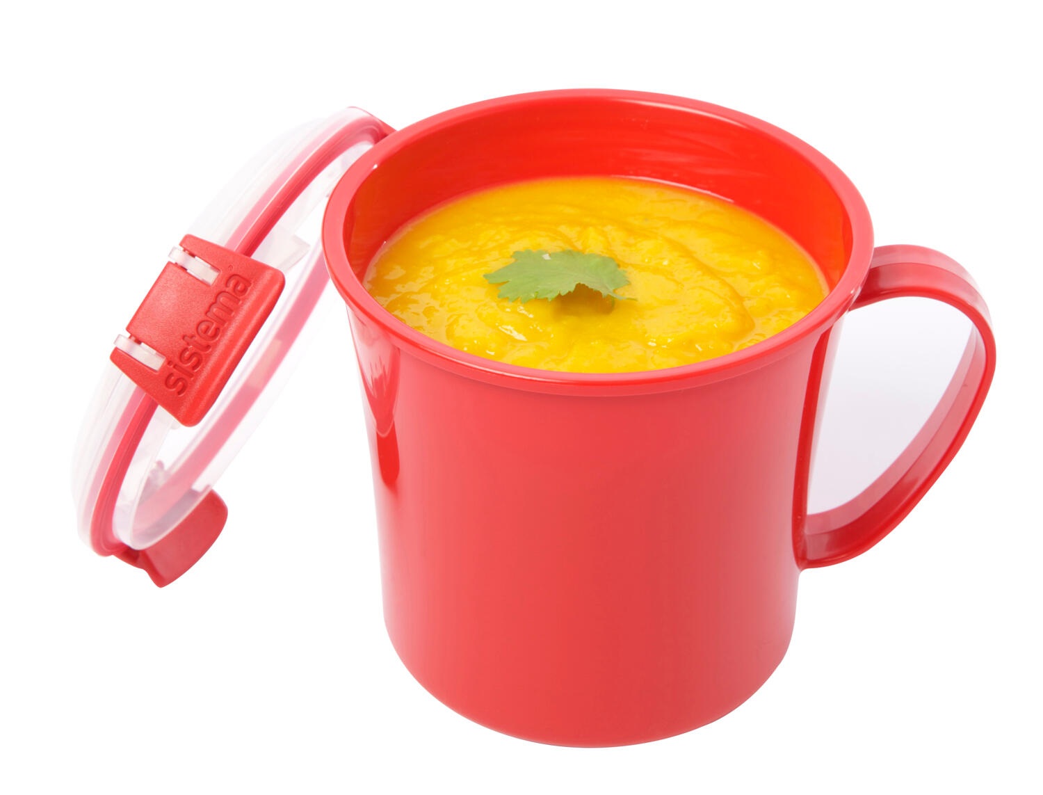 Hrnek na polévku pro ohřev mikrovlnné troubě 656 ml 4/5