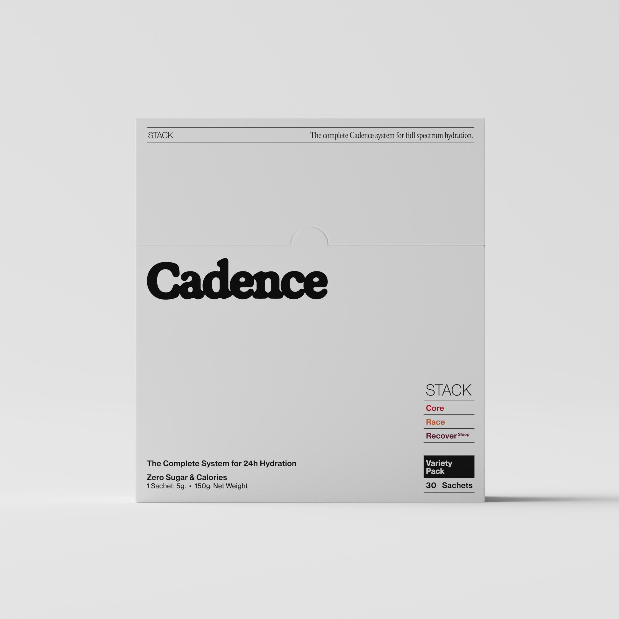 CADENCE Hydration Sachet Stack - Variety Pack