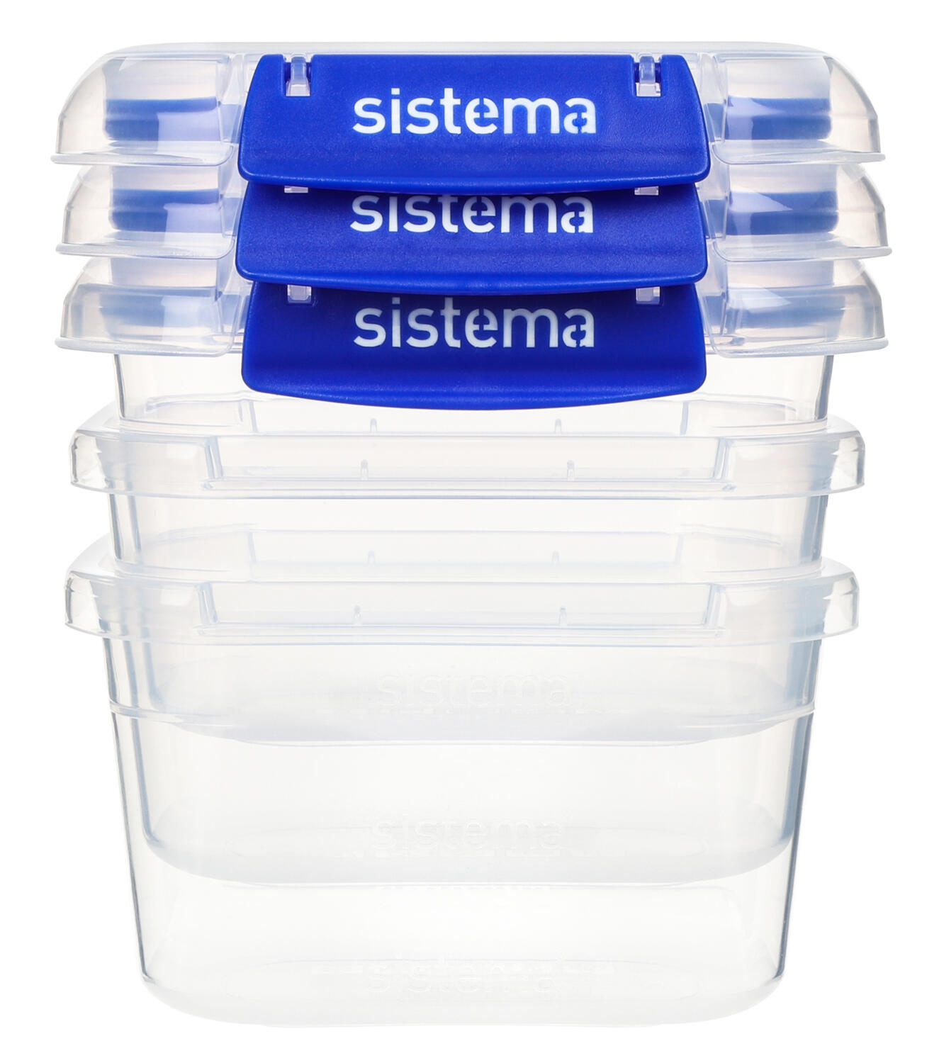 Vodotěsný svačinový box KLIP IT PLUS™ - sada 3 ks - 3x 400 ml 3/5