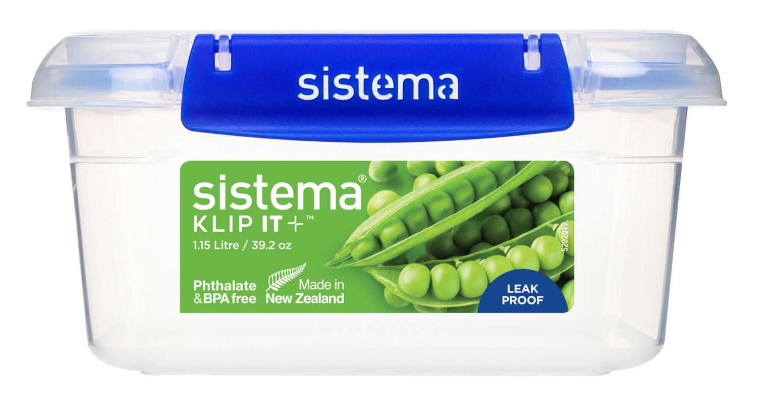 Vodotěsný svačinový box KLIP IT PLUS™ 2 klipy 1,15 l 2/5