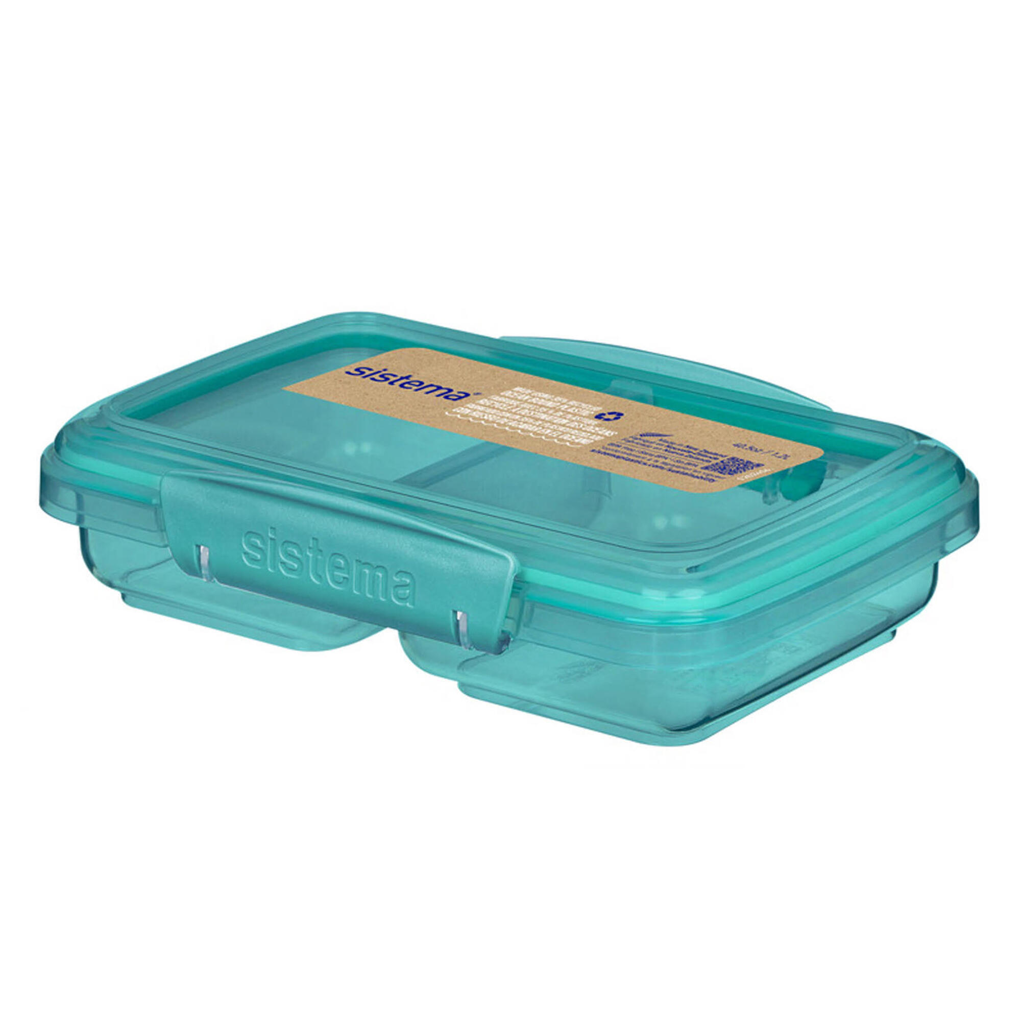 SISTEMA Dělený svačinový box se 2 oddíly Ocean Bound TO GO™ 350 ml