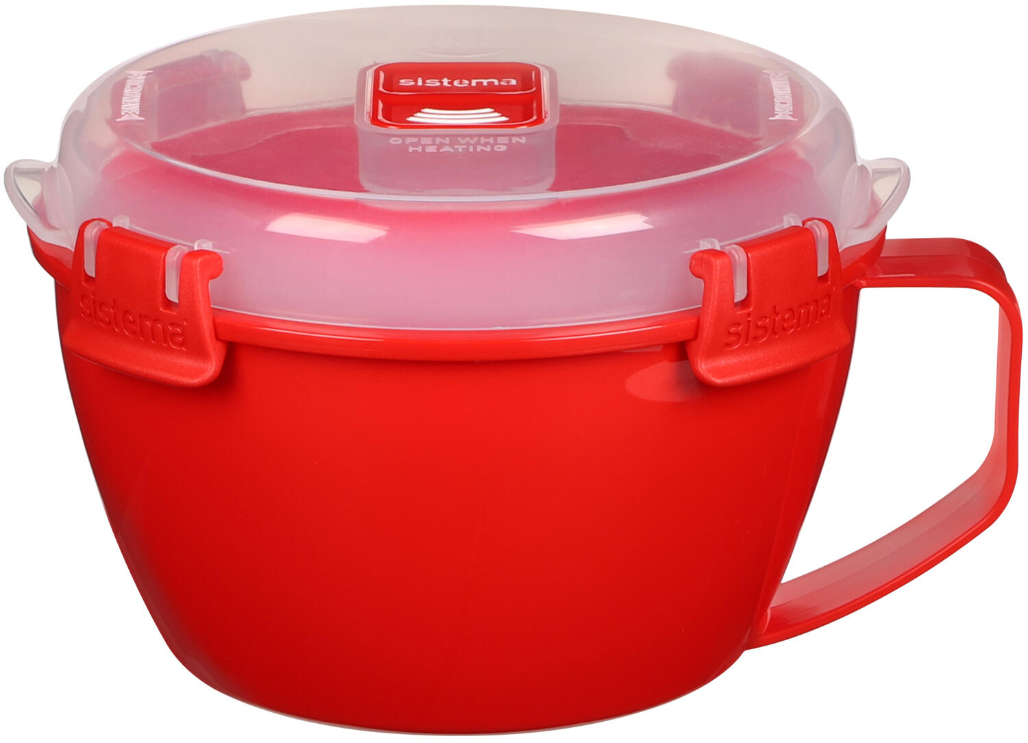 Dóza na ohřev jídla v mikrovlnné troubě Microwave™ 940 ml, červená 2/6