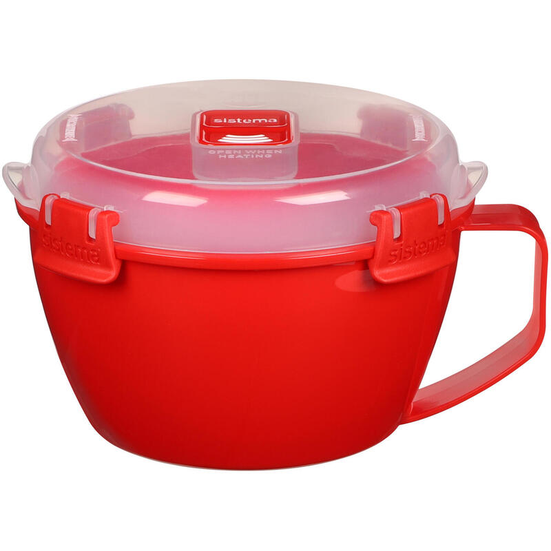 Dóza na ohřev jídla v mikrovlnné troubě Microwave™ 940 ml, červená