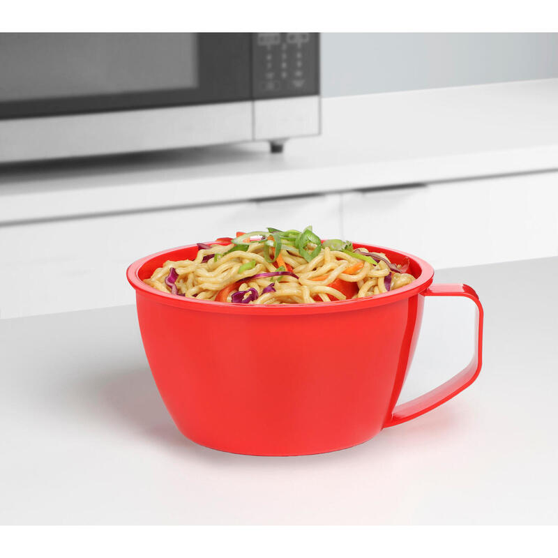 Dóza na ohřev jídla v mikrovlnné troubě Microwave™ 940 ml, červená