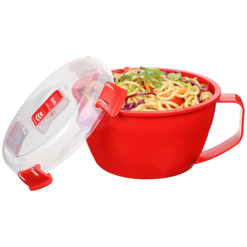 Dóza na ohřev jídla v mikrovlnné troubě Microwave™ 940 ml, červená