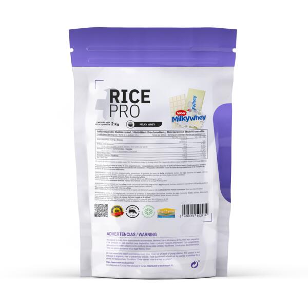 Rice pro - 2 kg Chocolatement blanc lait laiteux de MASmusculo 3/5