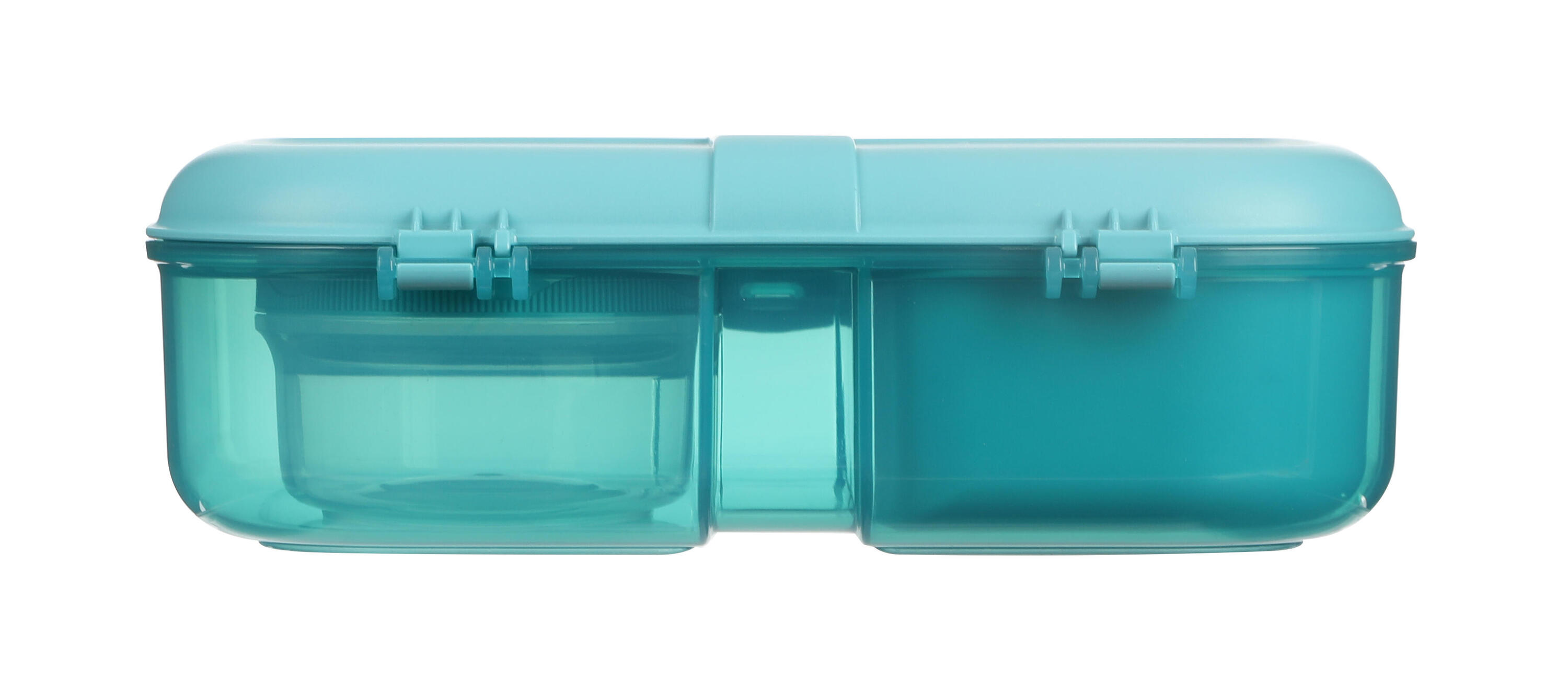 Tříkomorový svačinový box Ocean Bound  s nádobou na jogurt nebo dip 1,1 l 3/6