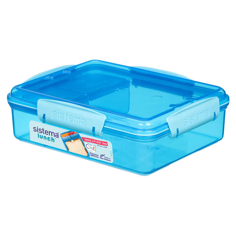 Lunch™ Krabička na svačinu se 2 oddělenými přihrádkami 975 ml