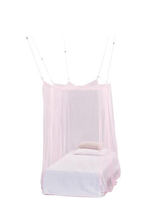 Deconet Moskitonetz SOLITAIRE Pink - L200xB100xH200cm