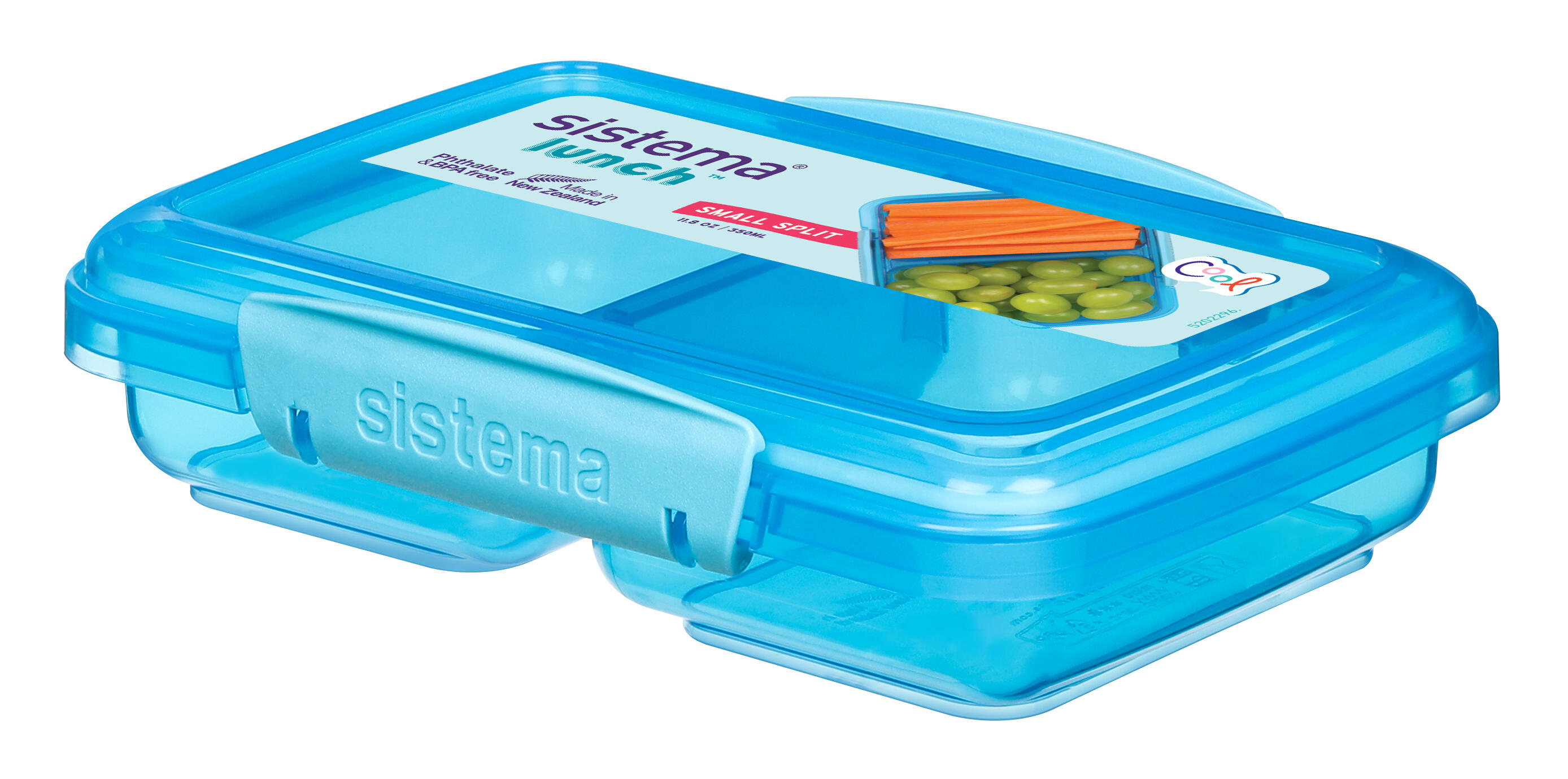 SISTEMA Dělený svačinový box se 2 oddíly Lunch™ 350 ml