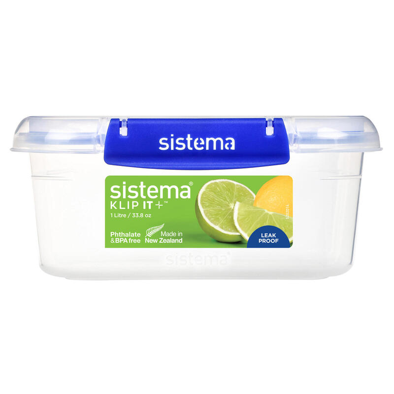 KLIP IT PLUS™ Krabička na potraviny 2 klipy 1 l