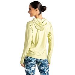 Sweat À Capuche SPRINT CITY Femme (Vert Menthe Chiné)