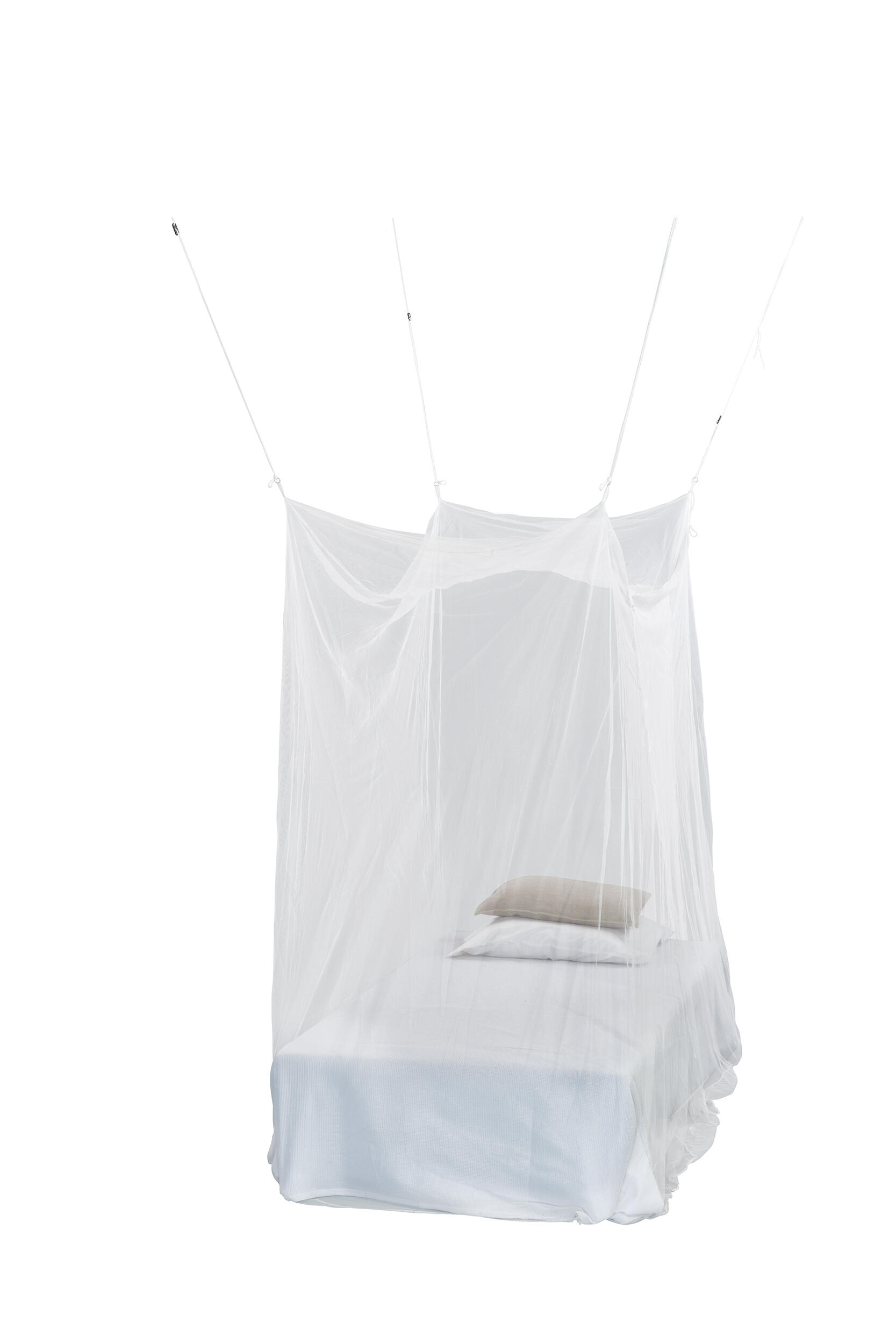 BREEZE COLLECTION Deconet klamboe SOLITAIRE wit - L200xB100xH200cm
