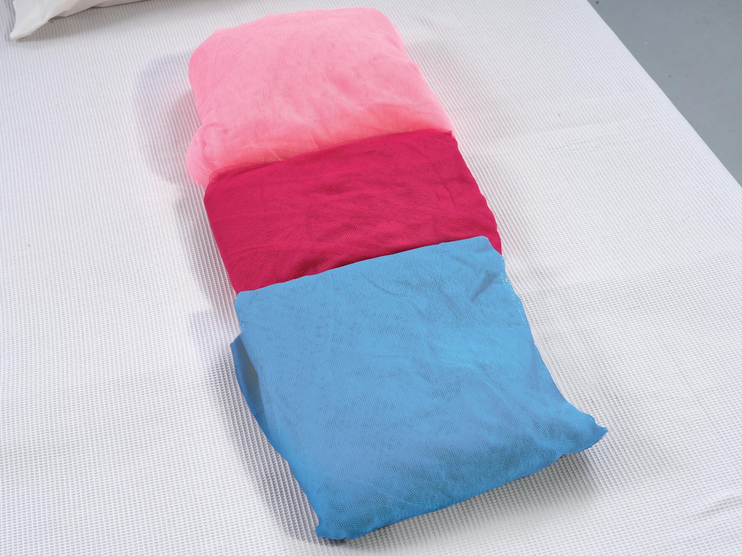 Moustiquaire Deconet SOLITAIRE bleu clair L200xL100xH200cm 3/5