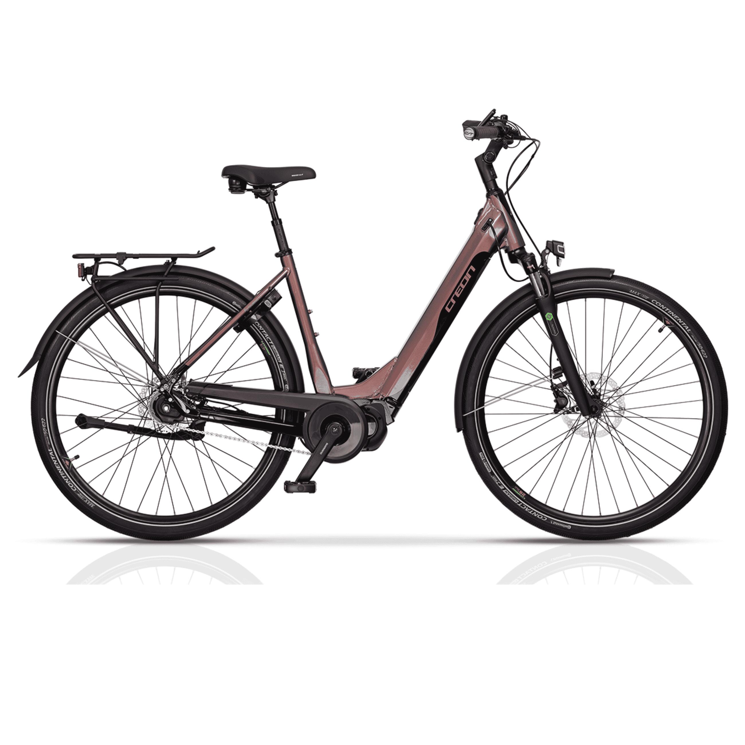AIRTRACKS 28" DAMES E-BIKE LS WAVE STADSFIEZ E-TOURING 11.7 SHIMANO STEPS E6100 504 WH 5