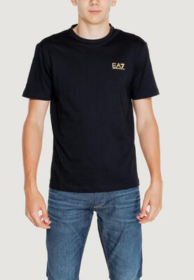 Crop top t-shirt heren zwart