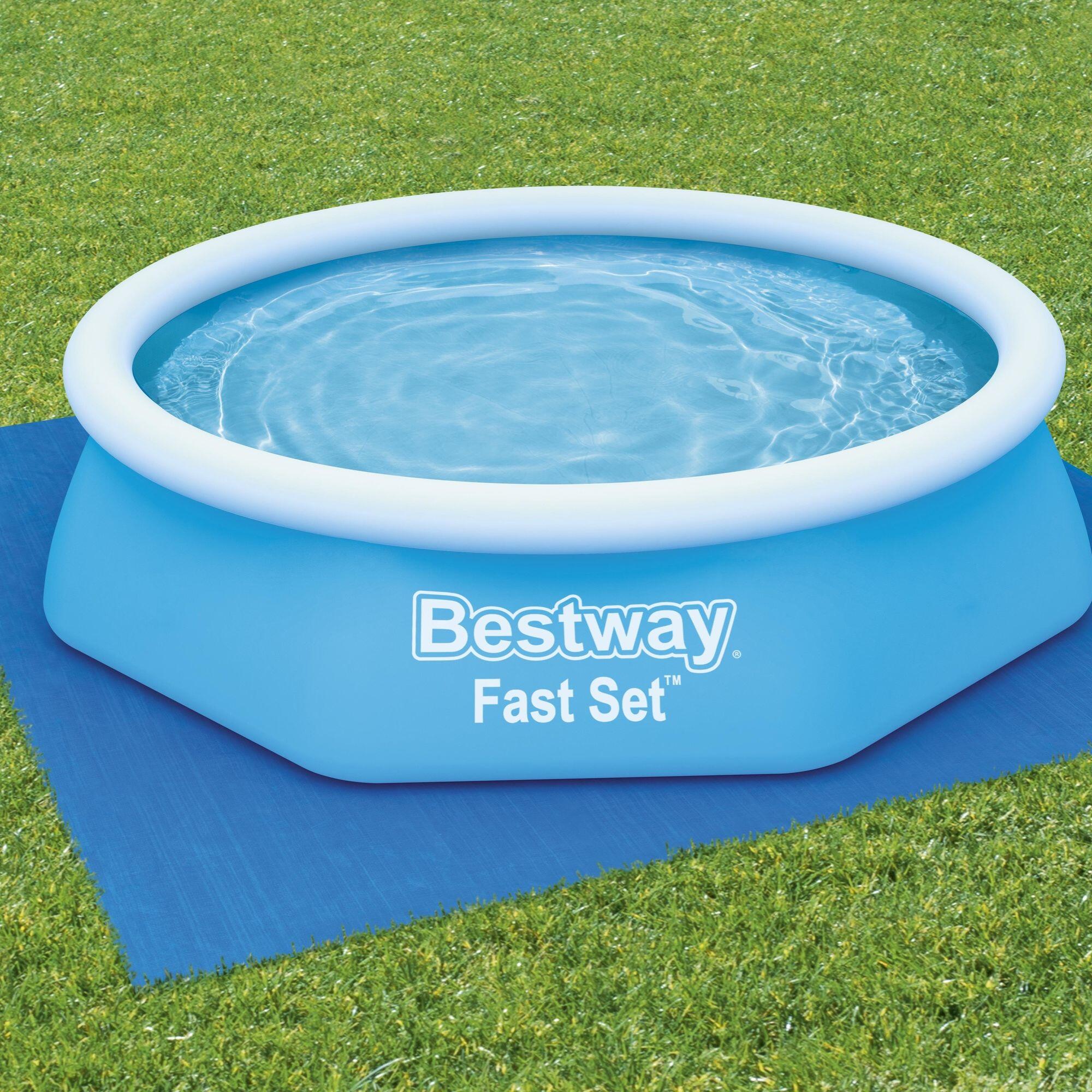 Bestway Ground Protector Cloth for Above Ground Pools and Hot Tub Spas 2/4