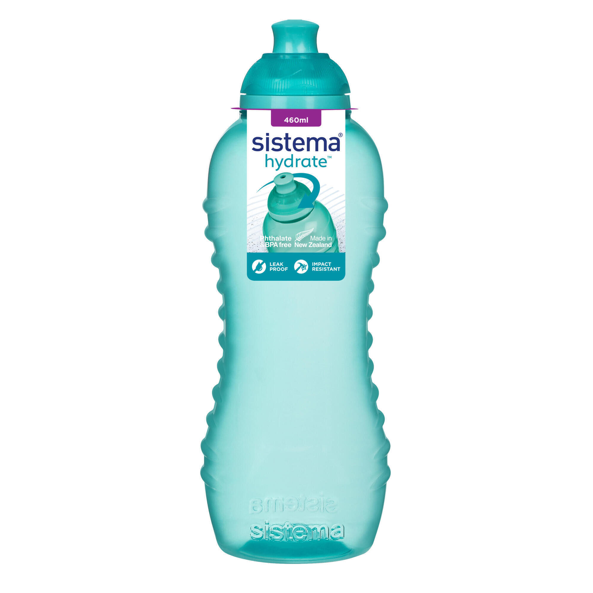 SISTEMA Láhev na pití Hydrate™ Squeeze Twist ‘n’ Sip 460 ml