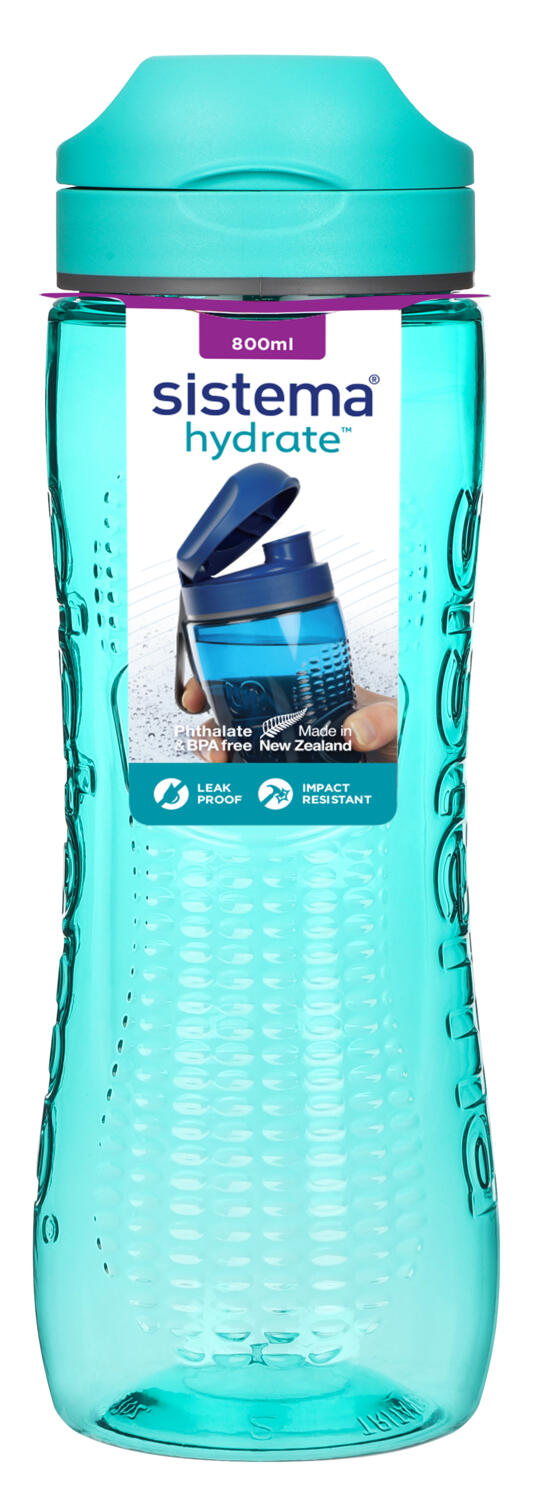 Butelka Hydrate Active Flip Top 800 ml, miętowa 2/2