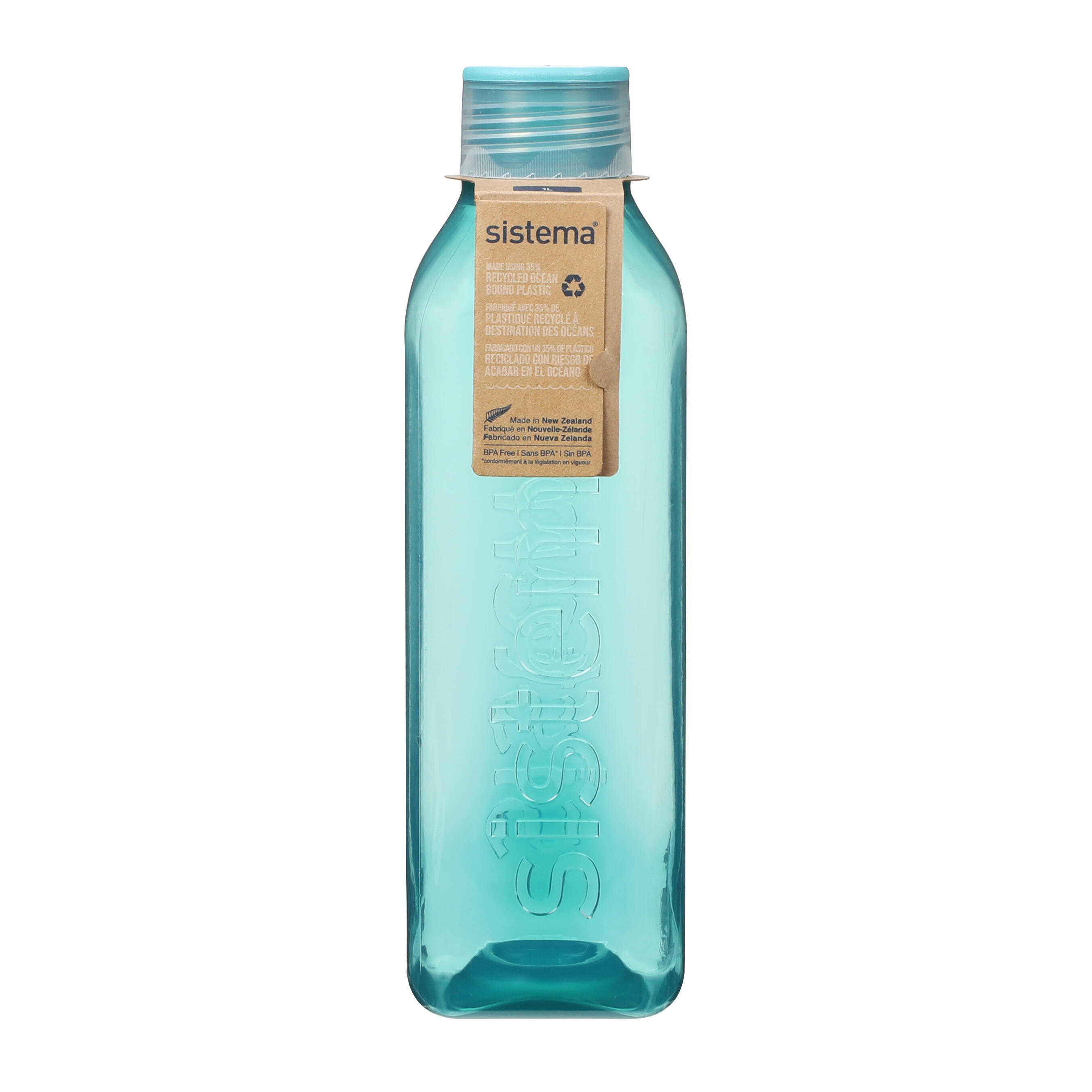 Láhev se šroubovacím víčkem Ocean Bound Square 1 l 2/3