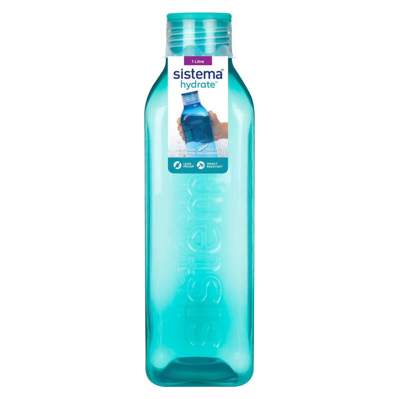 Hydrate™ Láhev Square se šroubovacím víčkem 1 l