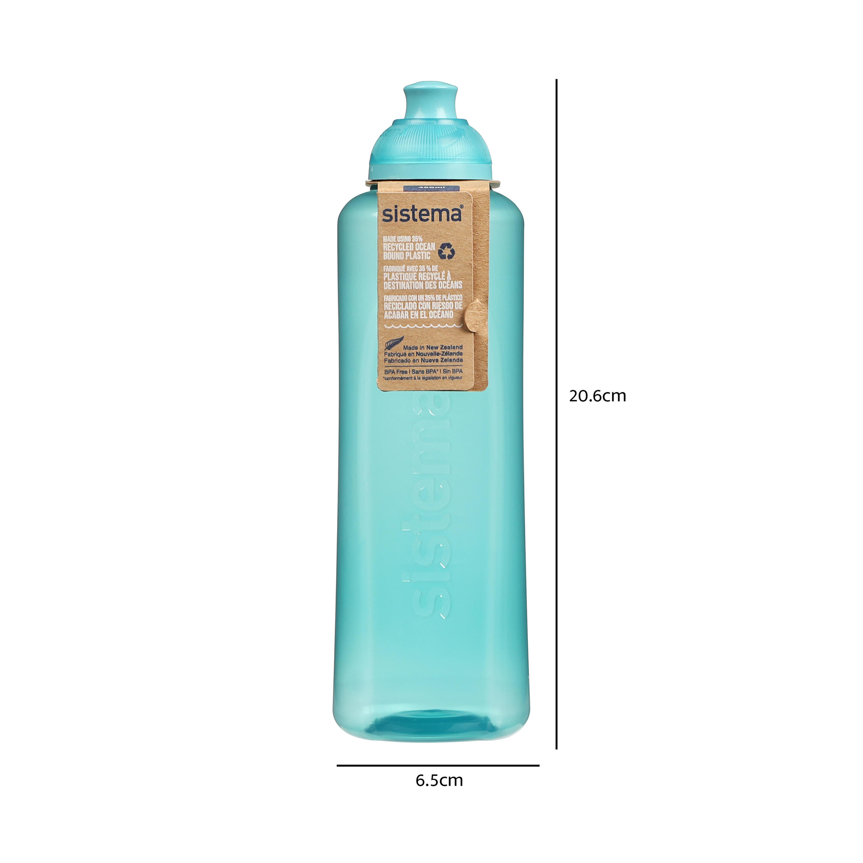 Ocean Bound Láhev Swift Squeeze Twist ‘n’ Sip 480 ml, 4 kusy 2/4