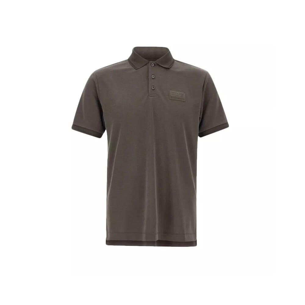 Ea7 - Polo Ea7 Emporio Armani - Polo Manches Courtes - Marron - 38 S - Decathlon