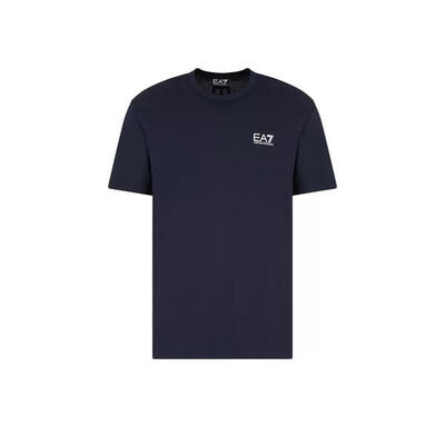 Crop top t-shirt heren blauw