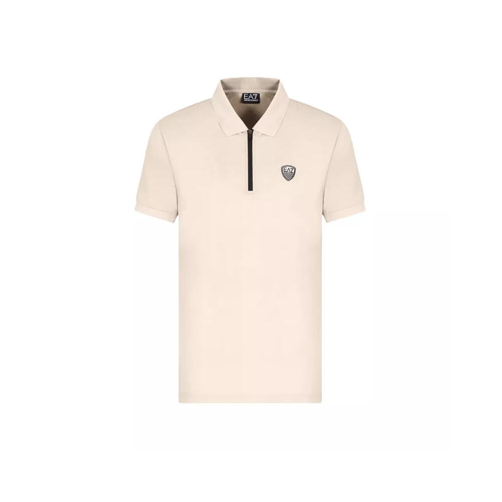 Ea7 Polo Para Emporio Armani Polo Homem Bege da Decathlon