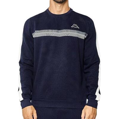 Herensweater zonder capuchon kappa marineblauw