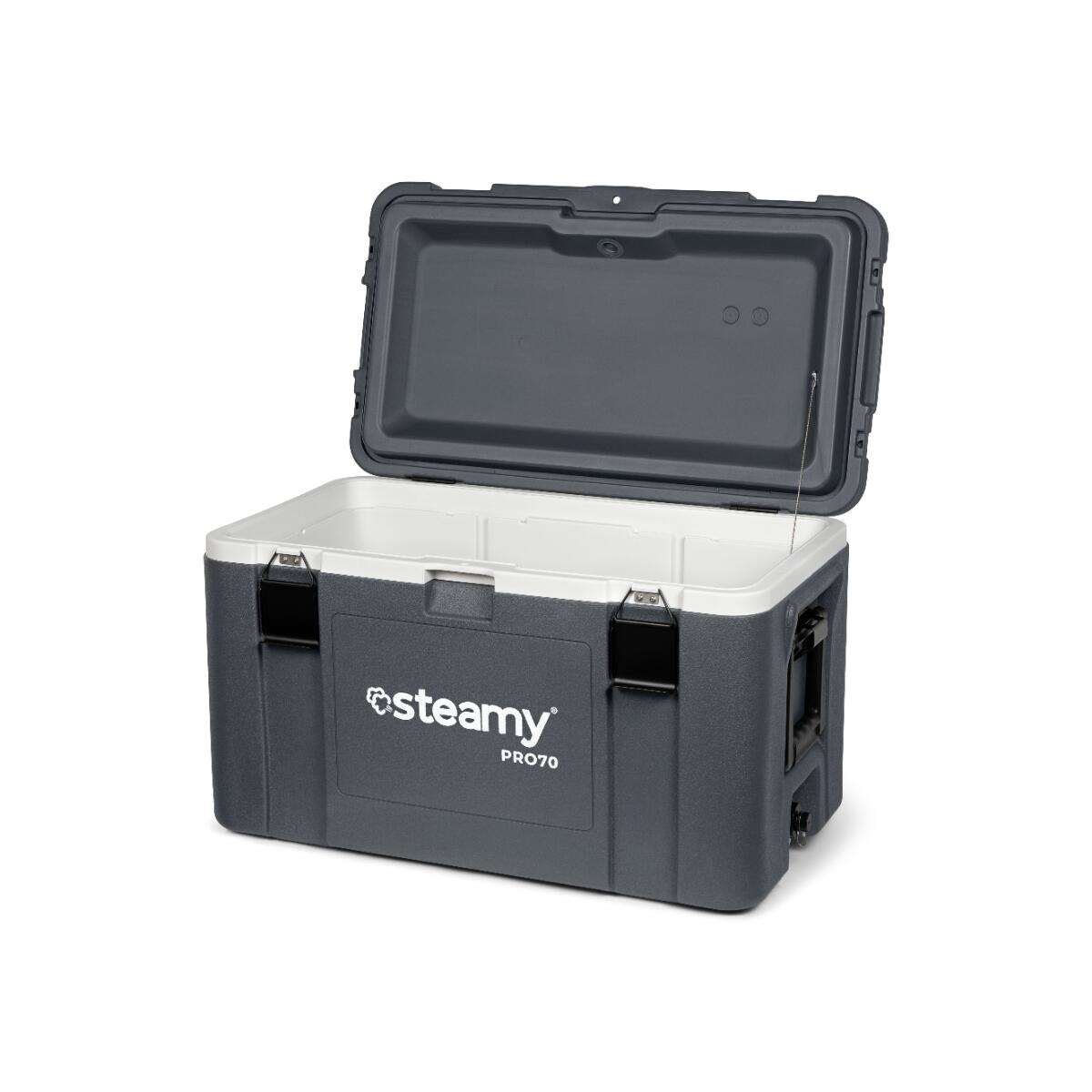 Steamy Pro 70 Glacière, 70L, Gris 2/7
