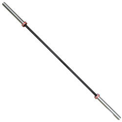 Barre musculation "Barbell" 220cm Ø 50mm + 2 stop disques GladiatorFit