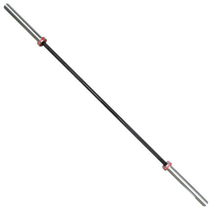 Barre musculation "Barbell" 220cm Ø 50mm + 2 stop disques GladiatorFit
