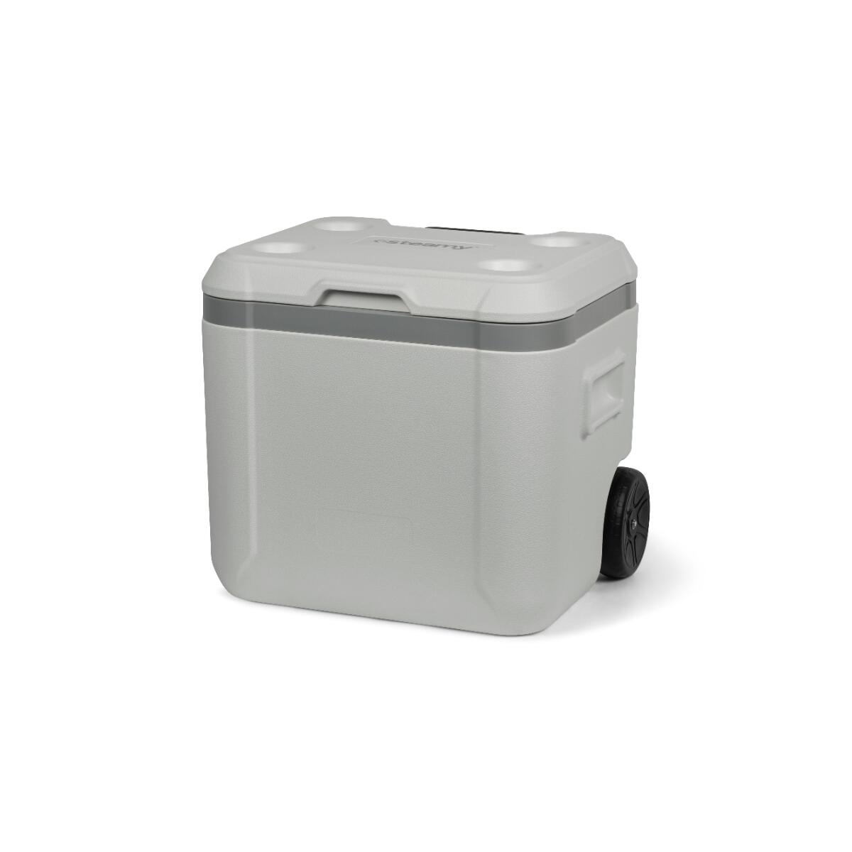 Steamy marine 52 geladeira rígida portátil sobre rodas, 52l